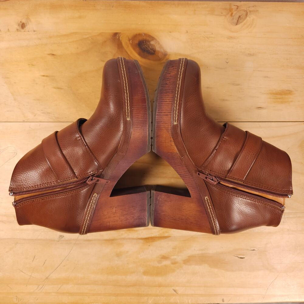 Korks Stacey Platform Ankle Boots Brown Sz 6 - Picture 6 of 11